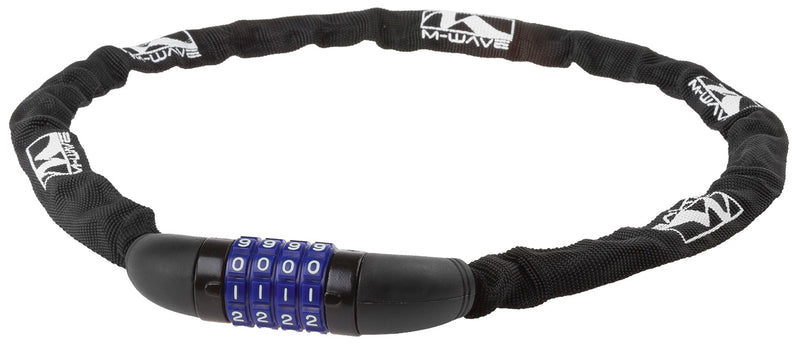 Load image into Gallery viewer, M-wave kettingslot met cijferslot ø3,5*900mm - zwart
