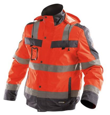Dassy pilot lima high-vis rood grijs l