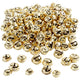 Creotime belletjes, 13+15+17 mm, goud, 220 div