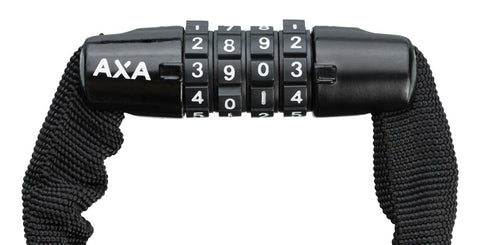 Lock chain axa rigid 120cm code lock blue (card)