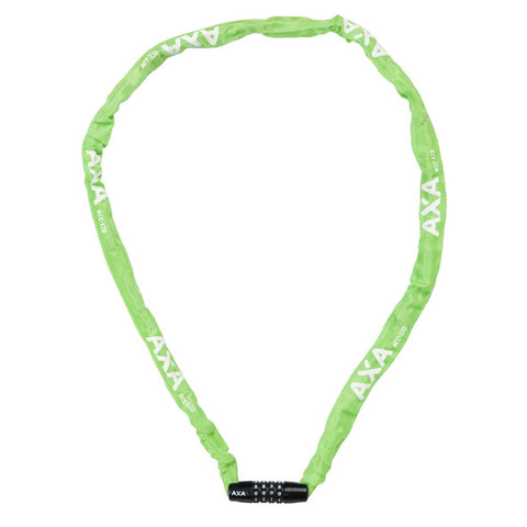 Lock chain axa rigid 120cm code lock green (card)