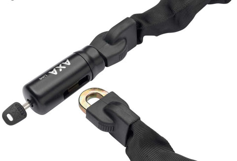 Lock chain axa linq 100cm 9.5mm black