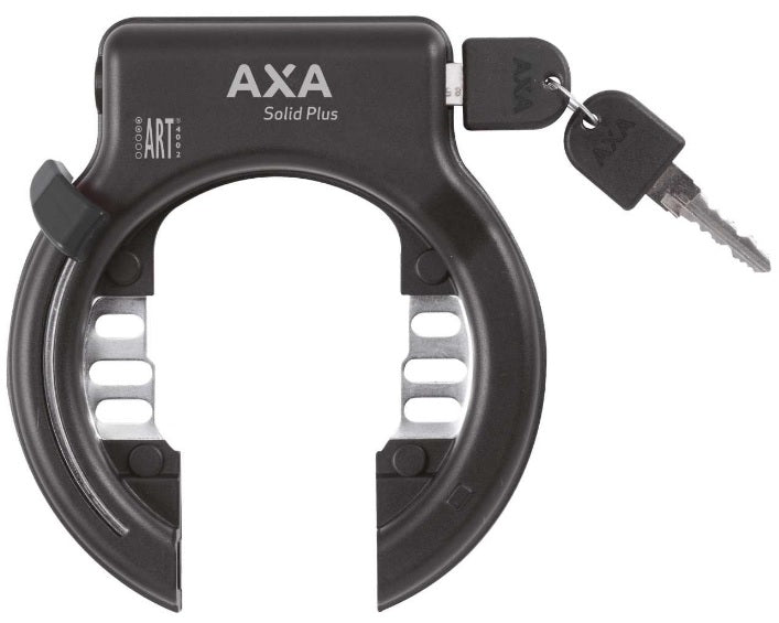 Lock Axa frame lock solid+newton cable set