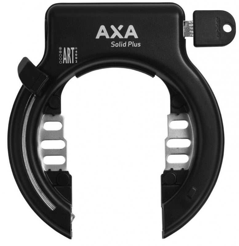 Frame lock Axa Solid Plus ART2 - black (workshop packaging)