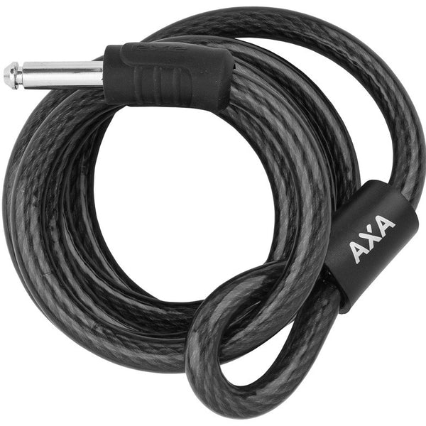 Lock cable Axa RLE 150/10 with holder - black (on card)