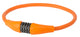 M-wave kabelcijferslot silicon 900 x 12mm - oranje