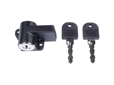 Cylinder lock axa shimano steps carrier (card)