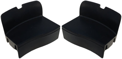 Axa Afdekkapjes voor Defender zwart (set)