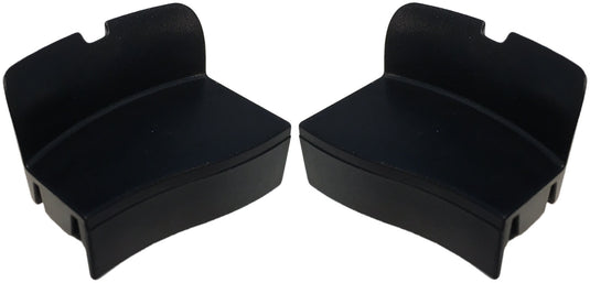 Axa Afdekkapjes voor Defender zwart (set)