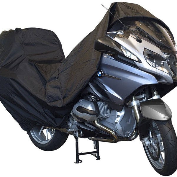 Motorcycle cover DS Covers ALFA top case - XLarge - with license plate window