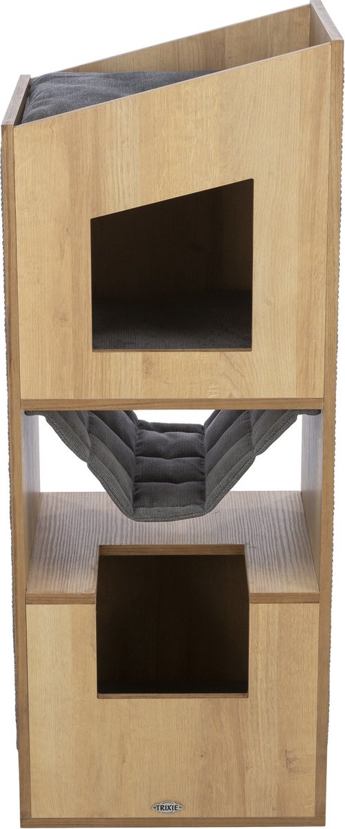 Trixie citystyle - cat tower - bruin grijs - krabpaal - 105 cm