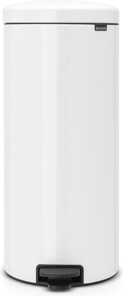 Brabantia newicon prullenbak - metalen binnenemmer - 30 liter - white
