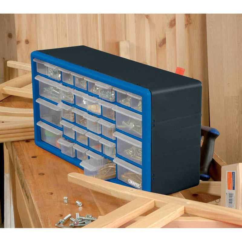Load image into Gallery viewer, Draper Tools Draper Tools Gereedschapsopbergbox 30 lades blauw 12015
