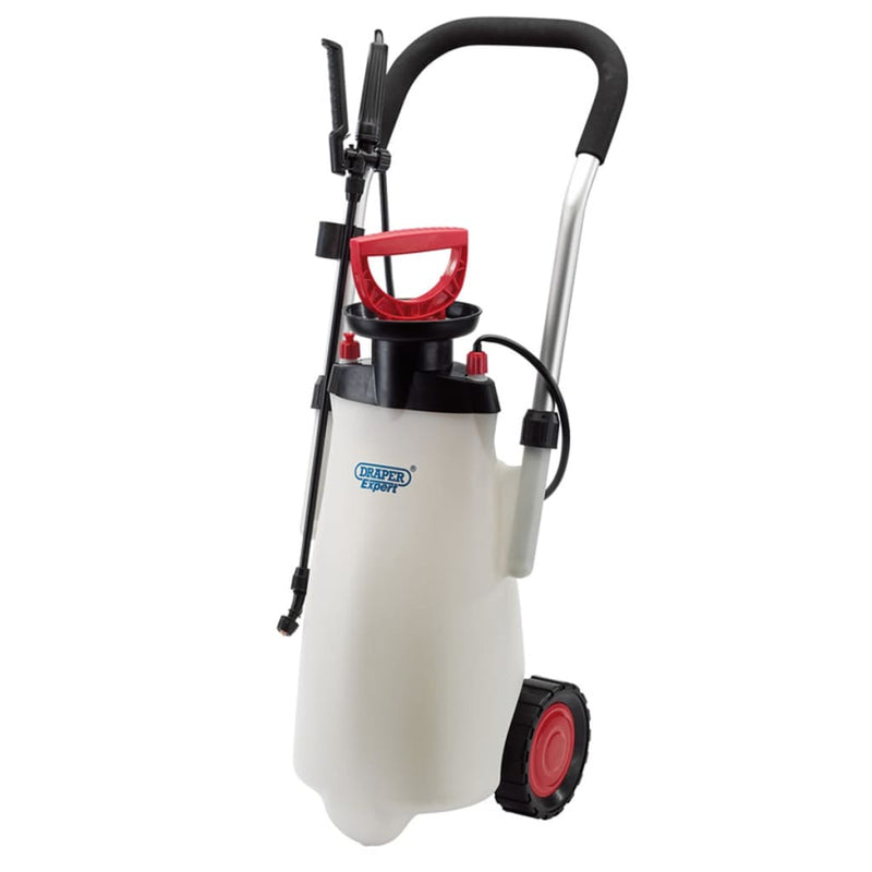 Load image into Gallery viewer, Draper tools draper tools expert drukspuit met trolley 15 l rood 82583
