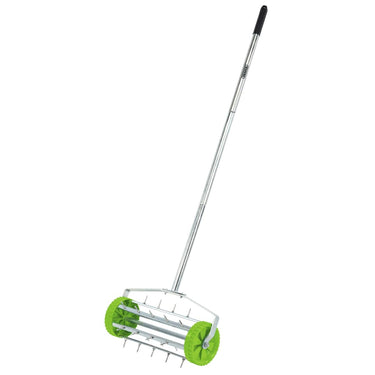 Draper tools gazonbeluchter trommel rollend 450 mm groen