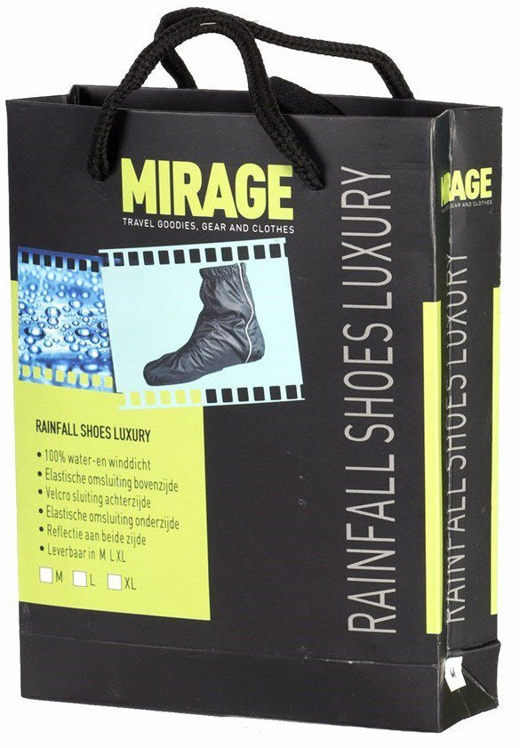 Load image into Gallery viewer, Mirage regenschoenen rainfall luxury xl - zwart
