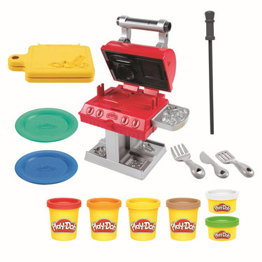 Play-doh kitchen creations super grill barbecue
