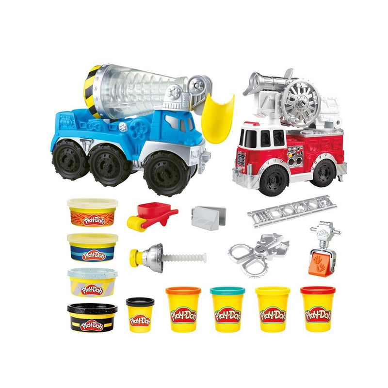 Load image into Gallery viewer, Play-Doh Wheels City Trucks Speelset
