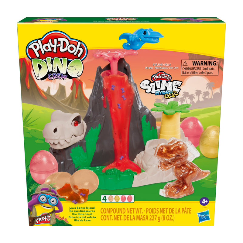 Load image into Gallery viewer, Hasbro play-doh slime hydro glitz dino vulkaan
