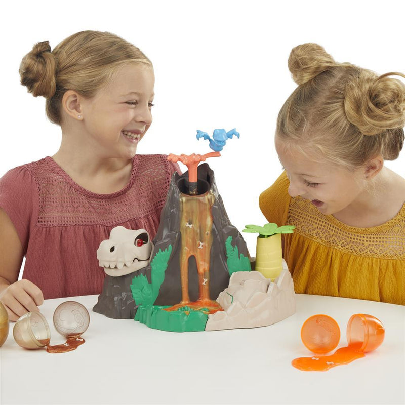 Load image into Gallery viewer, Hasbro play-doh slime hydro glitz dino vulkaan
