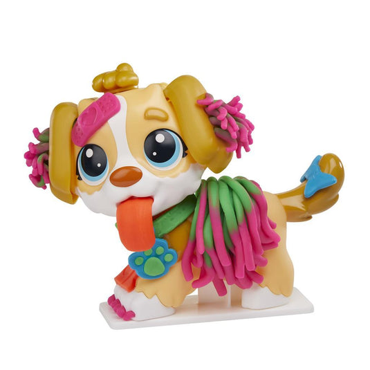 Play-doh dierenarts speelset - boetseerklei - inclusief 5 potjes - knutselen voor kinderen
