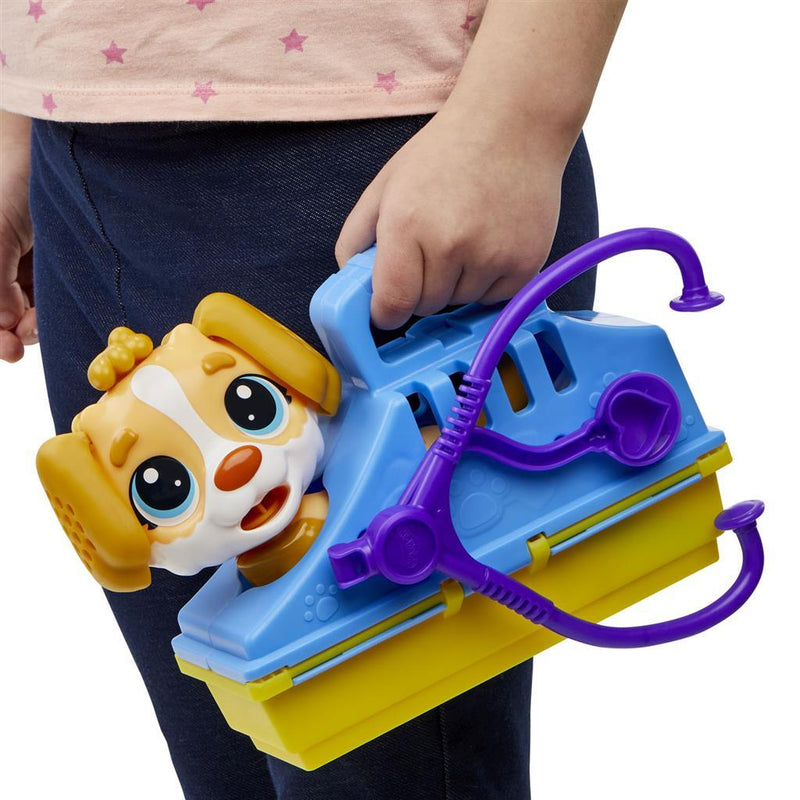 Load image into Gallery viewer, Play-doh dierenarts speelset - boetseerklei - inclusief 5 potjes - knutselen voor kinderen
