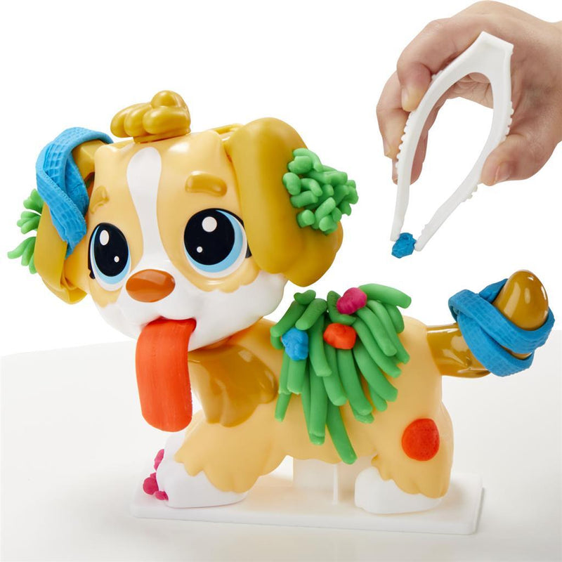 Load image into Gallery viewer, Play-doh dierenarts speelset - boetseerklei - inclusief 5 potjes - knutselen voor kinderen
