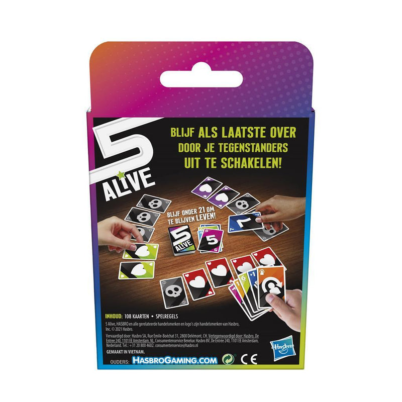 Load image into Gallery viewer, Hasbro gaming 5 alive kaartspel
