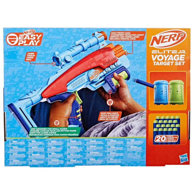 Load image into Gallery viewer, Hasbro nerf junior elite voyage target set + 20 darts
