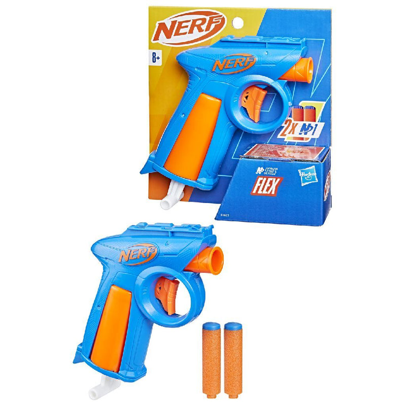 Load image into Gallery viewer, Nerf n series flex blaster + 2 darts
