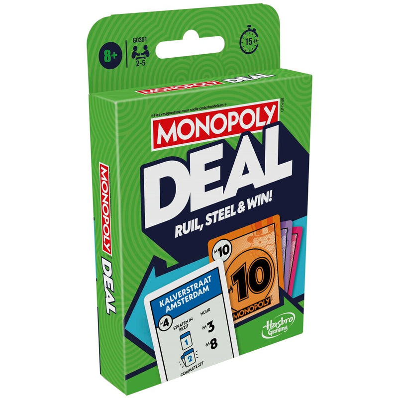 Load image into Gallery viewer, Hasbro monopoly deal kaartspel - nederlandse editie
