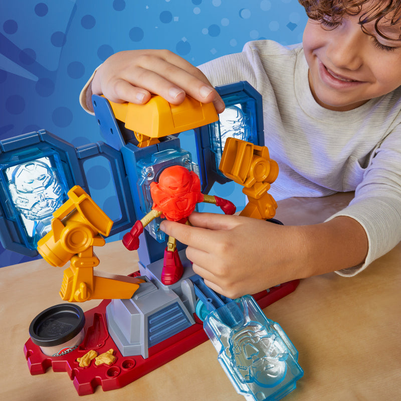 Load image into Gallery viewer, Play-doh iron man armor maker lab
