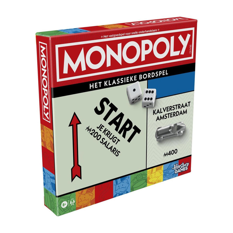Load image into Gallery viewer, Hasbro monopoly het klassieke bordspel 2-6 spelers
