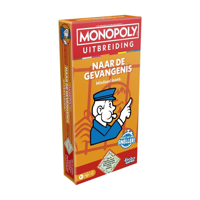 Load image into Gallery viewer, Hasbro monopoly naar de gevangenis uitbreiding
