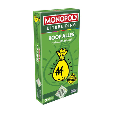 Hasbro monopoly koop alles - uitbreiding voor monopoly - gezelschapsspel