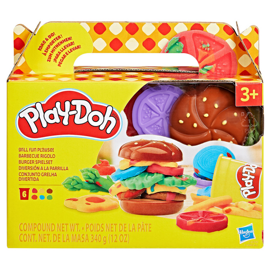 Hasbro play-doh grillplezier - 6 kleipotjes