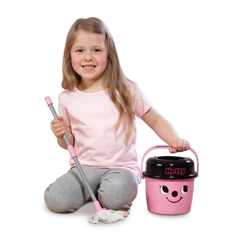 Load image into Gallery viewer, Basic numatic little helper little hetty mop en emmer roze
