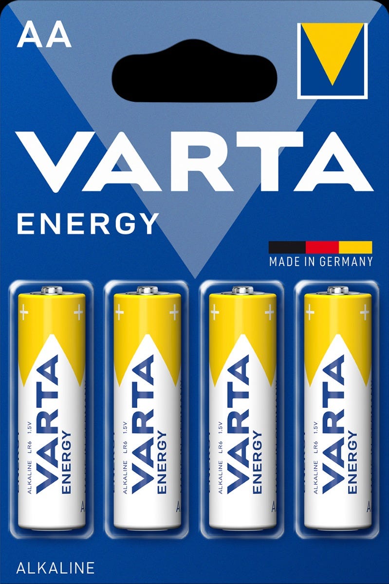Load image into Gallery viewer, Varta - Varta batterij R6 AA Alk 15V krt (4)
