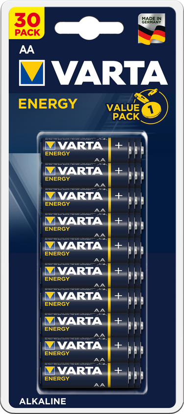 Varta batterij energy aa lr06 blister (30)