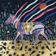 Kaart+. woe zebra. imaginarium. 16x16 cm