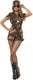 Smiffys sexy legerpakje army girl kostuum - maat s (36-38)