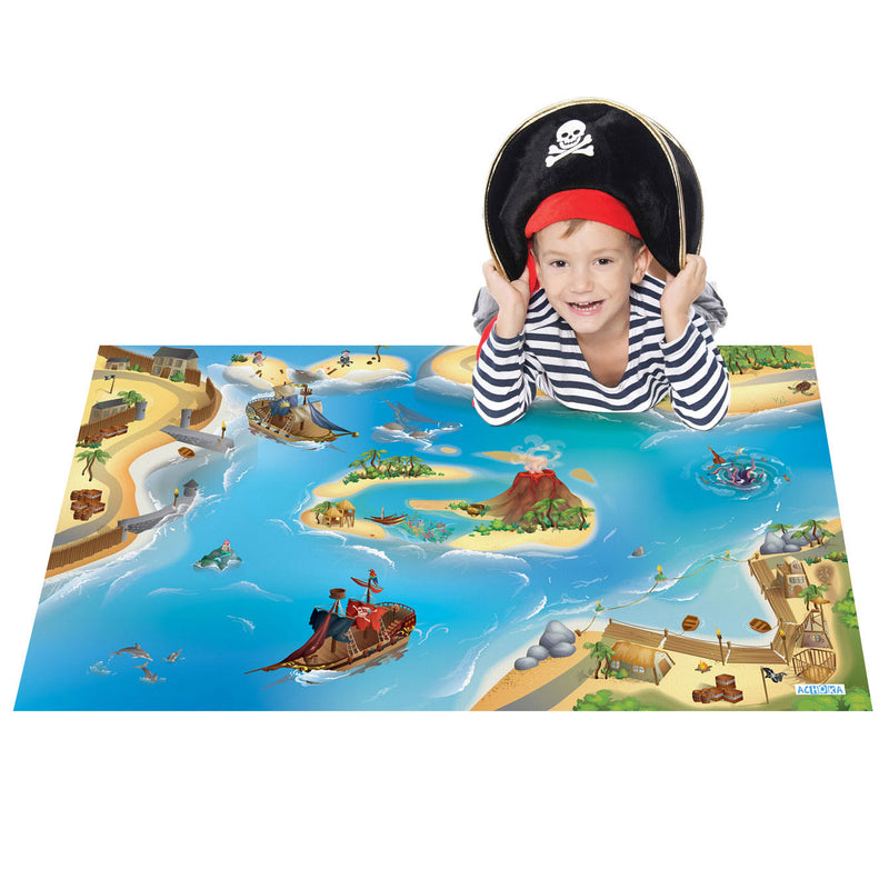 Load image into Gallery viewer, Achoka Speelkleed Piraat, 100x150cm
