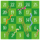 Achoka Speelkleed Slangen en Ladders, 200x200cm