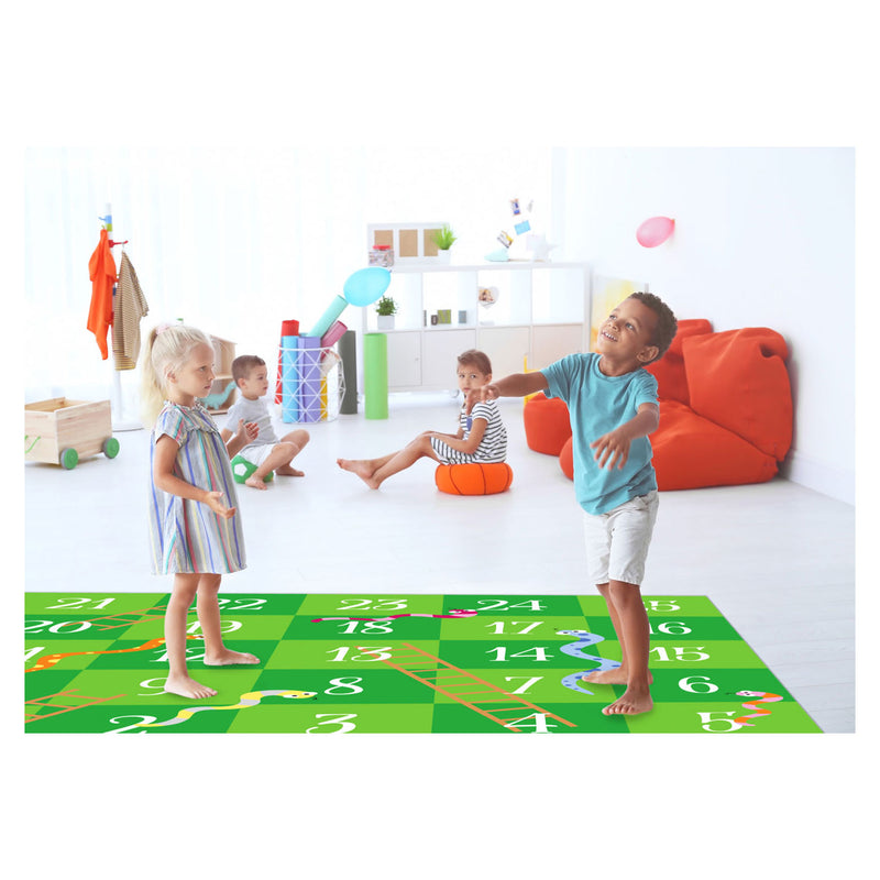 Load image into Gallery viewer, Achoka Speelkleed Slangen en Ladders, 200x200cm
