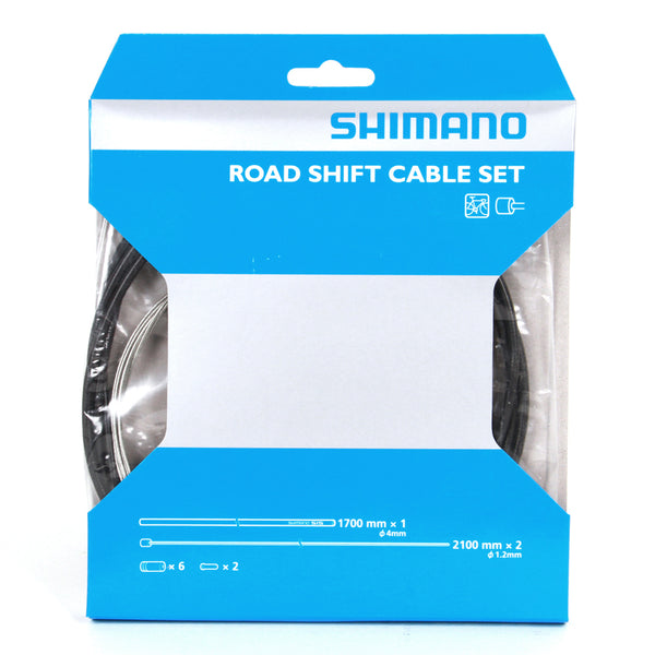 Derailleur cable set Shimano SIS40 Race - black