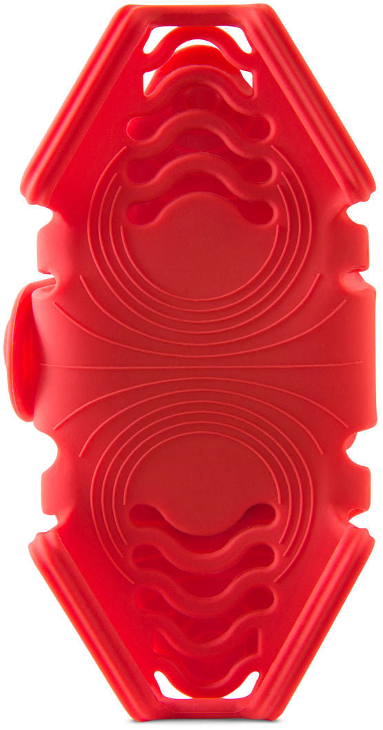 Load image into Gallery viewer, Bone collection Telefoonhouder Bone Bike Tie Pack rood
