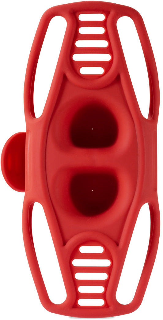 Load image into Gallery viewer, Bone collection Telefoonhouder Bone Bike Tie 3 voor stuurpenbevestiging rood
