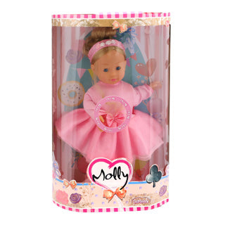 Load image into Gallery viewer, Ottosimon dansende pop molly 40 cm met muziek en liedjes speelgoed.
