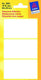 Kangaro etiket zweckform 66x38mm wit blister a 18 etiketjes bundel a 10 vel
