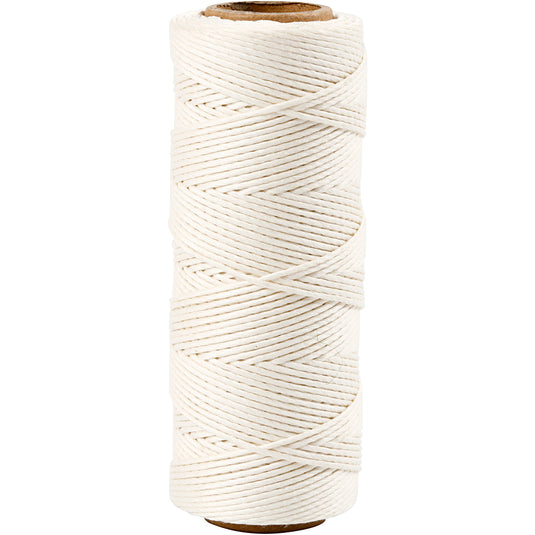 Creativ company https: www.cchobby.nl bamboekoord-dikte-1-mm-wit-65-m-1-rol